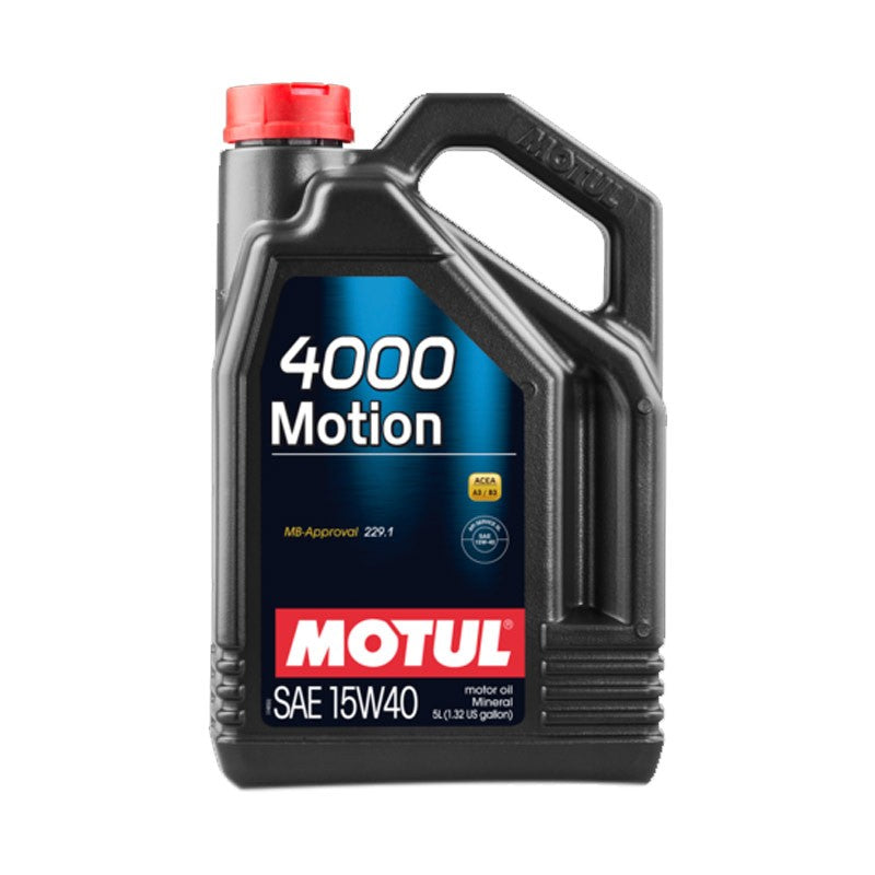 ACEITE AUTOMOVIL 4000 MOTION15W40 4X5L