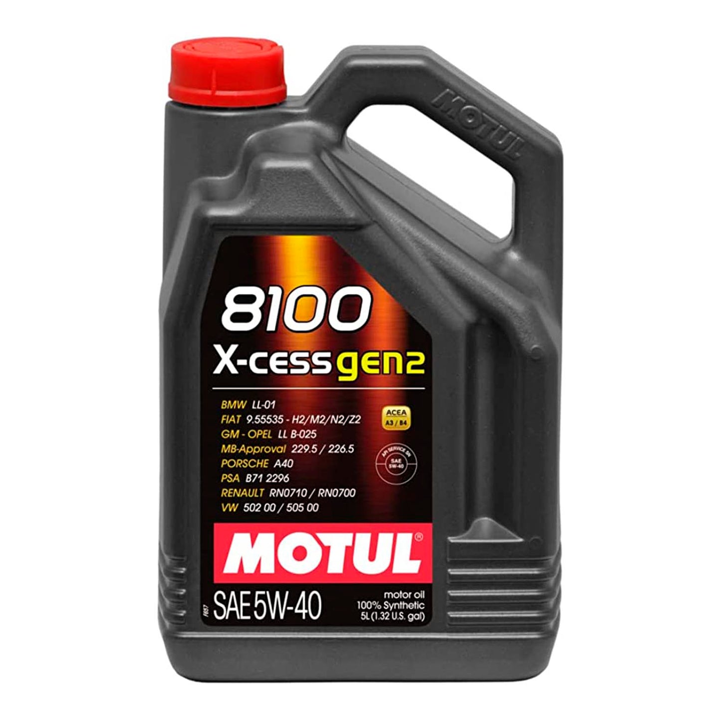 ACEITE AUTOMOVIL 8100 X-CESS GEN2 5W-40 4X5L