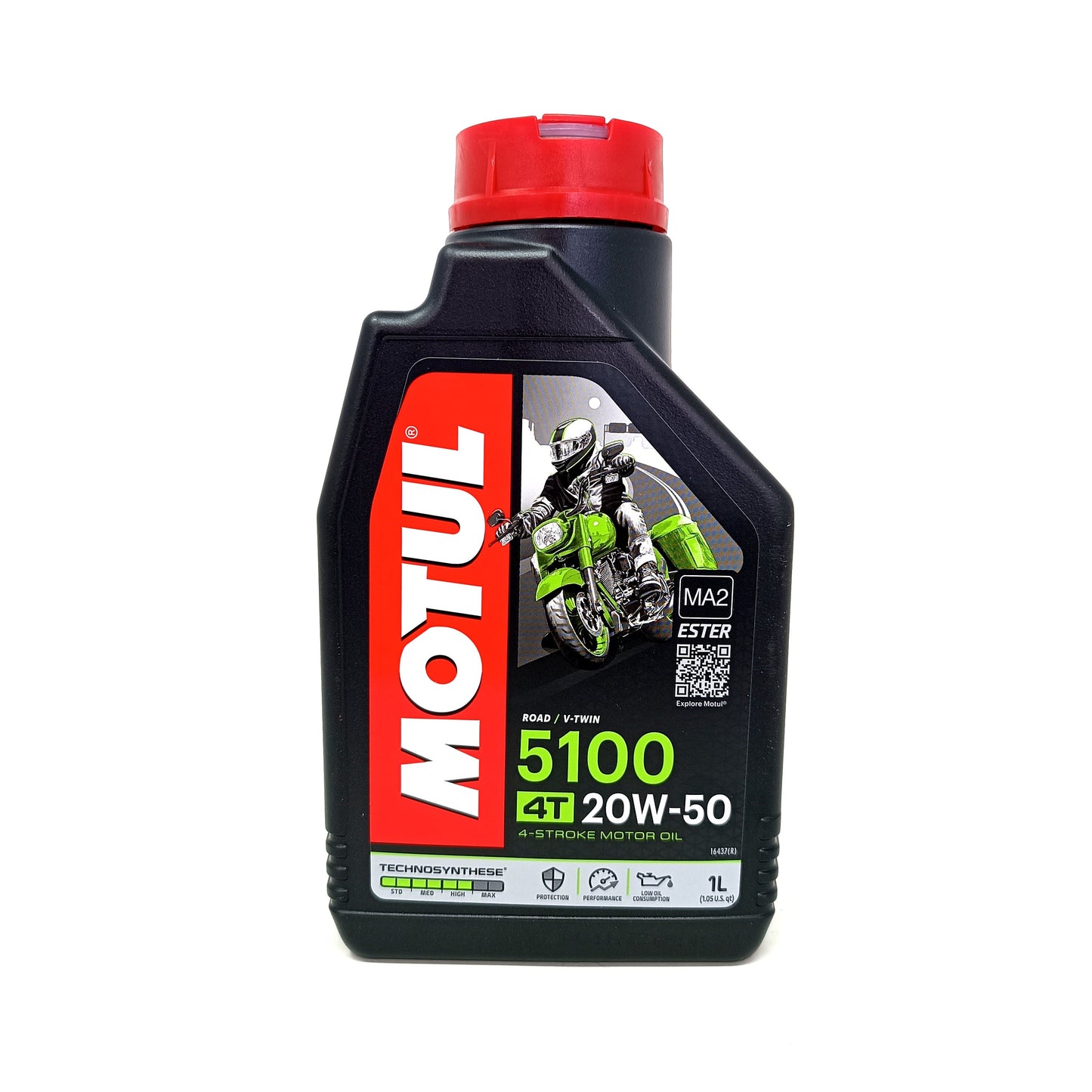 ACEITE MOTOCICLETA MOTUL 5100 20W50 4T 12X1L