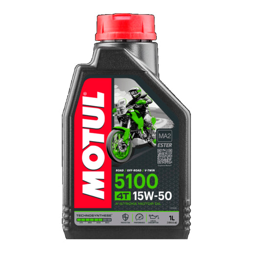ACEITE MOTOCICLETA MOTUL 5100 15W50 4T 12X1L