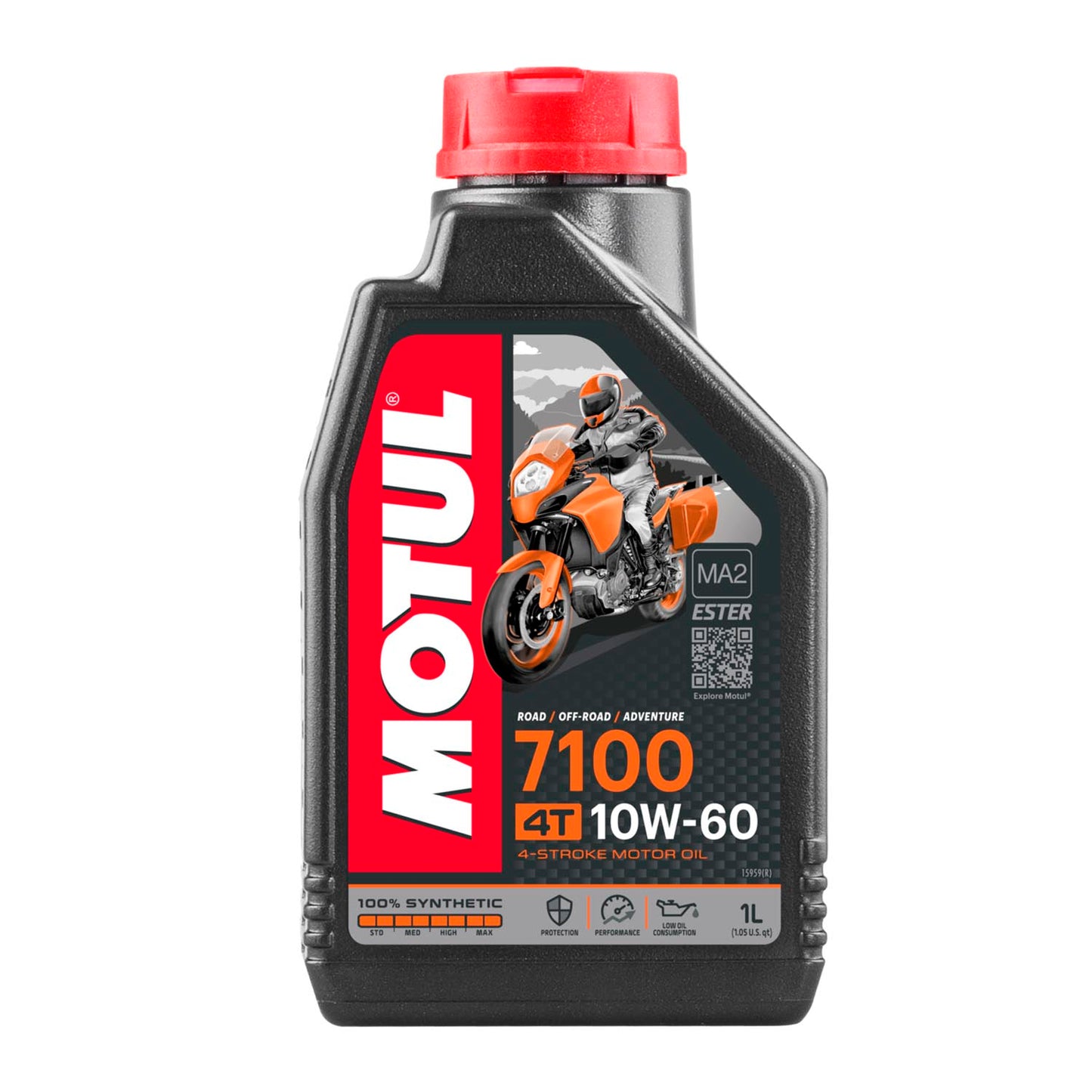 ACEITE MOTOCICLETA MOTUL 7100 4T 10W60 12X1 L