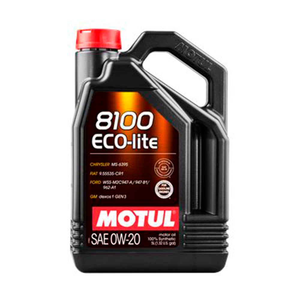 ACEITE AUTOMOVIL 8100 ECO-LITE 0W20 4X5L